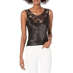 Chic Black Lace Women's Camisole